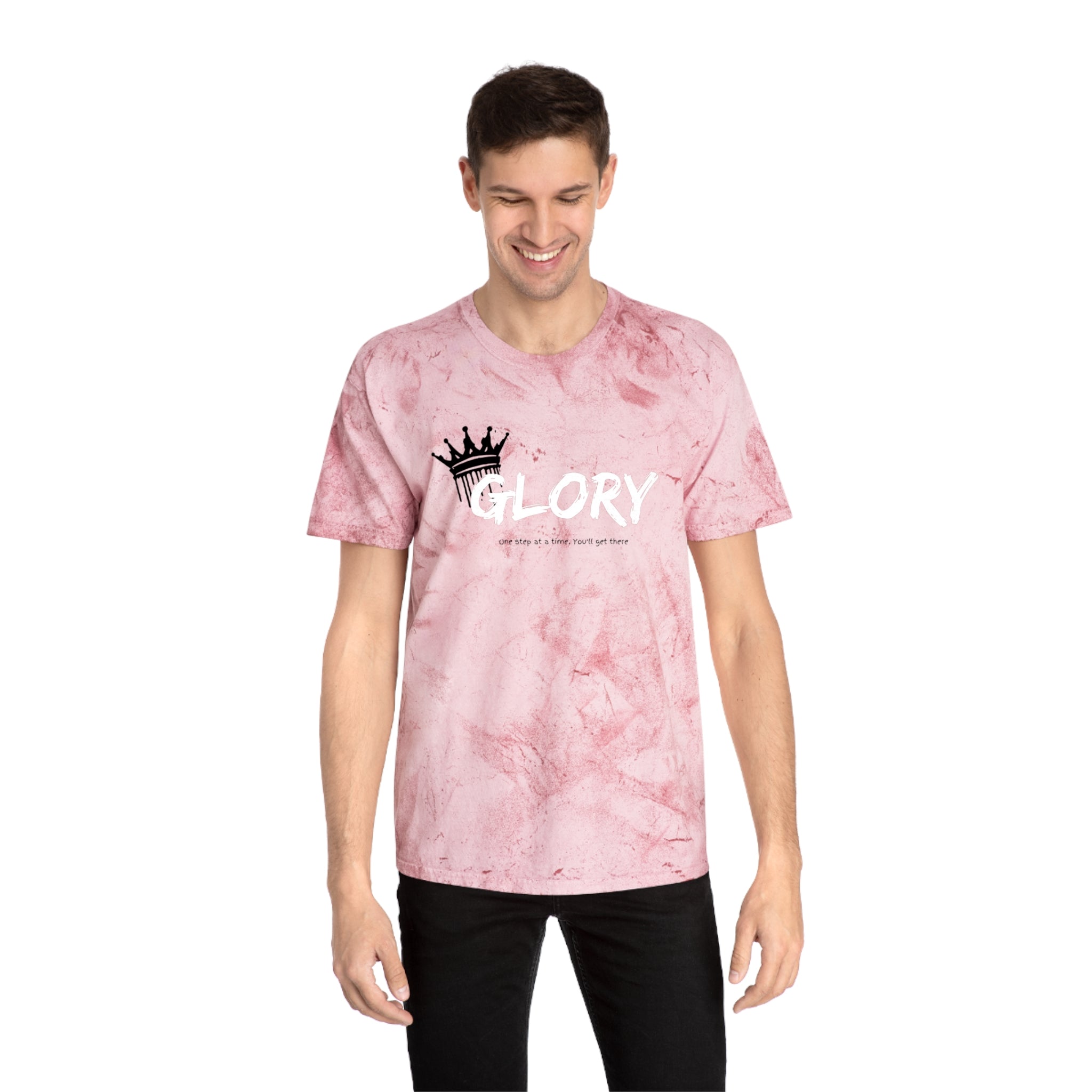 GLORY Tie-Dye T-Shirt Color Blast Streetwear - Male