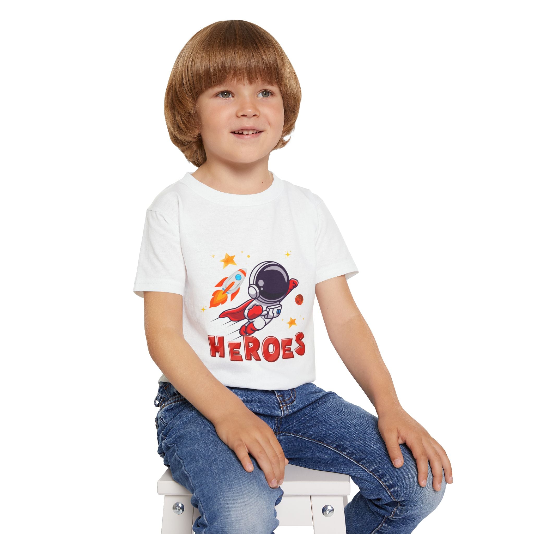 Little Space Heroes Kids T-Shirt