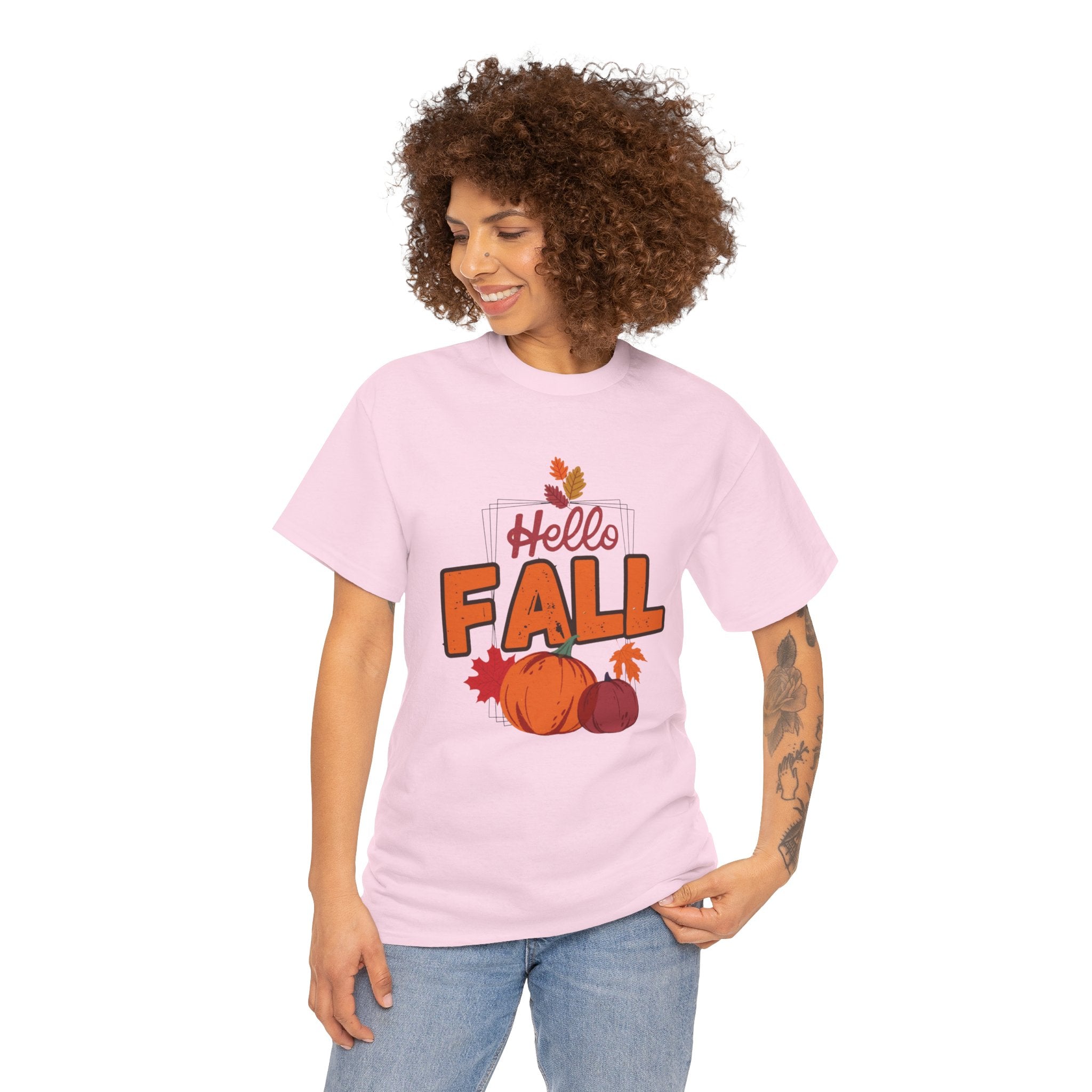 Hello Fall Pumpkin Women's Tee