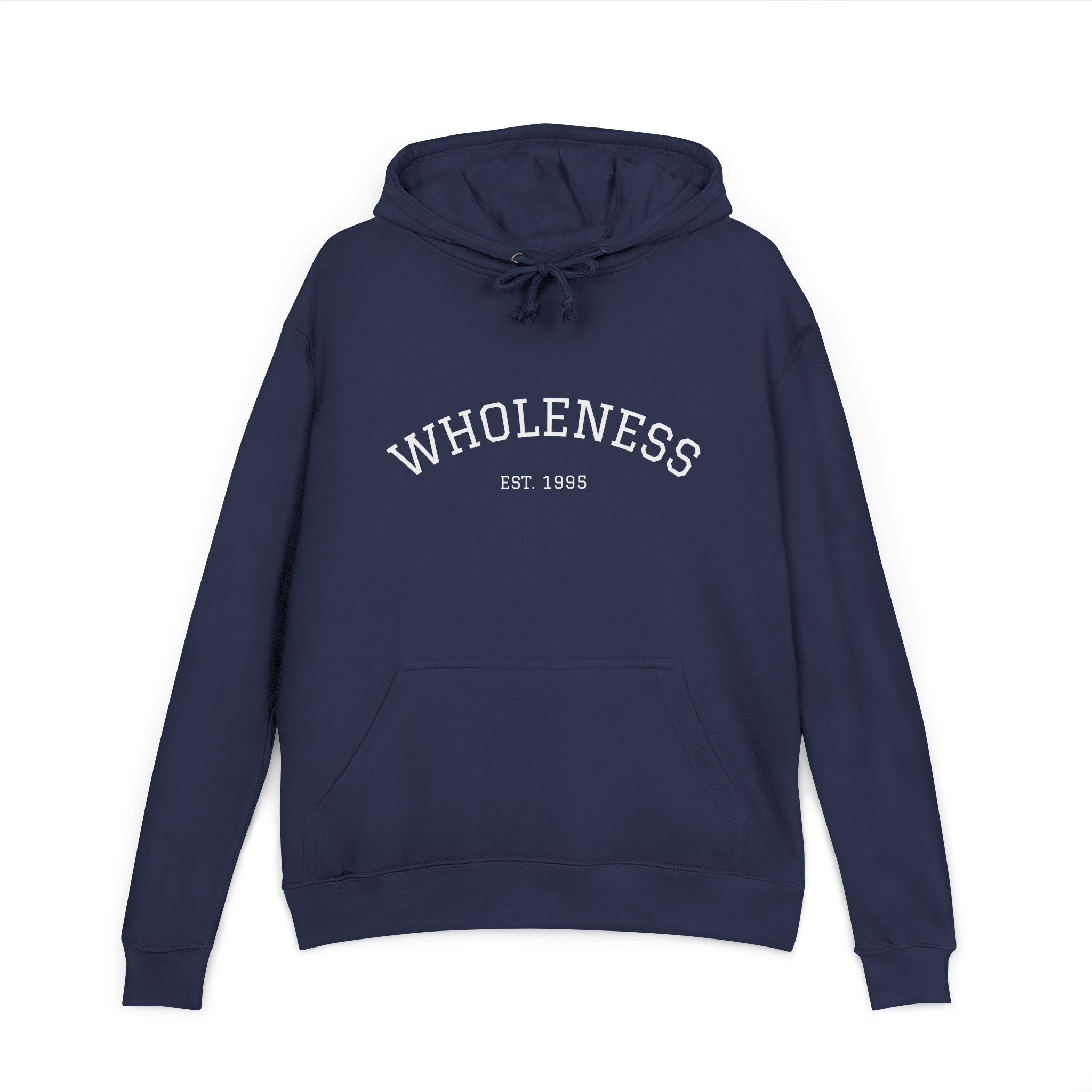 Wholeness French Terry Hoodie for Comfort & Style - Male