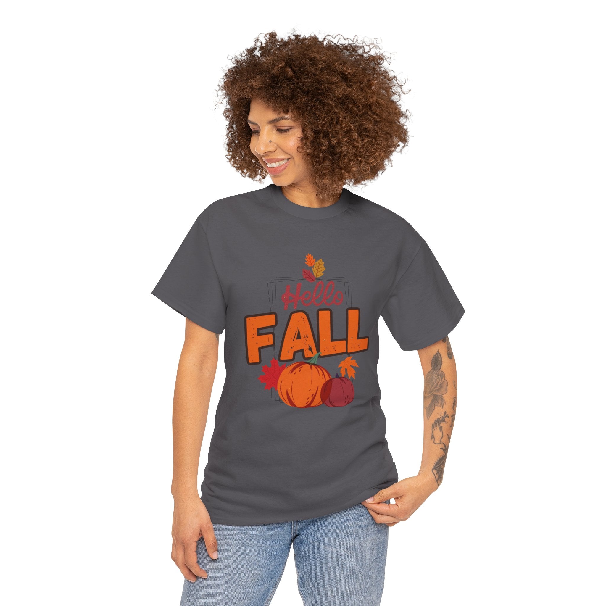 Hello Fall Pumpkin Women's Tee