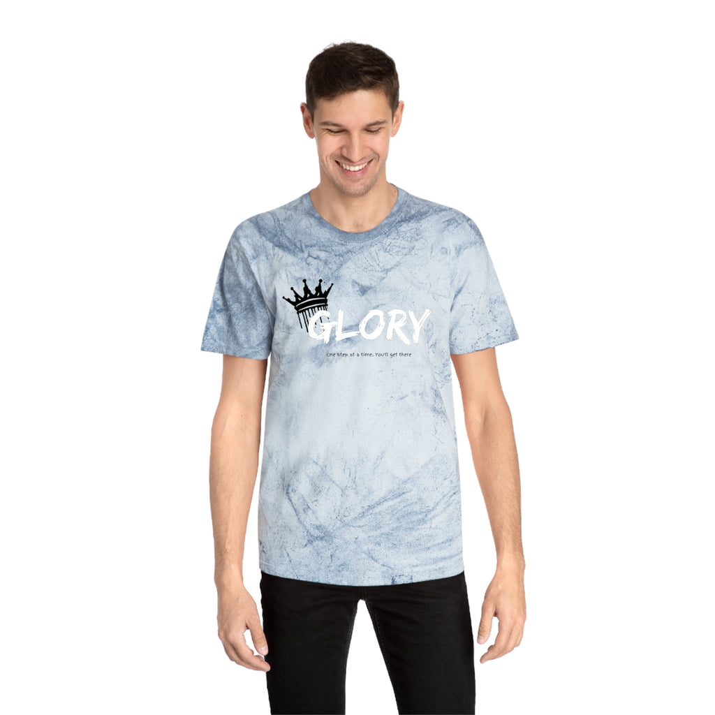 GLORY Tie-Dye T-Shirt Color Blast Streetwear - Male