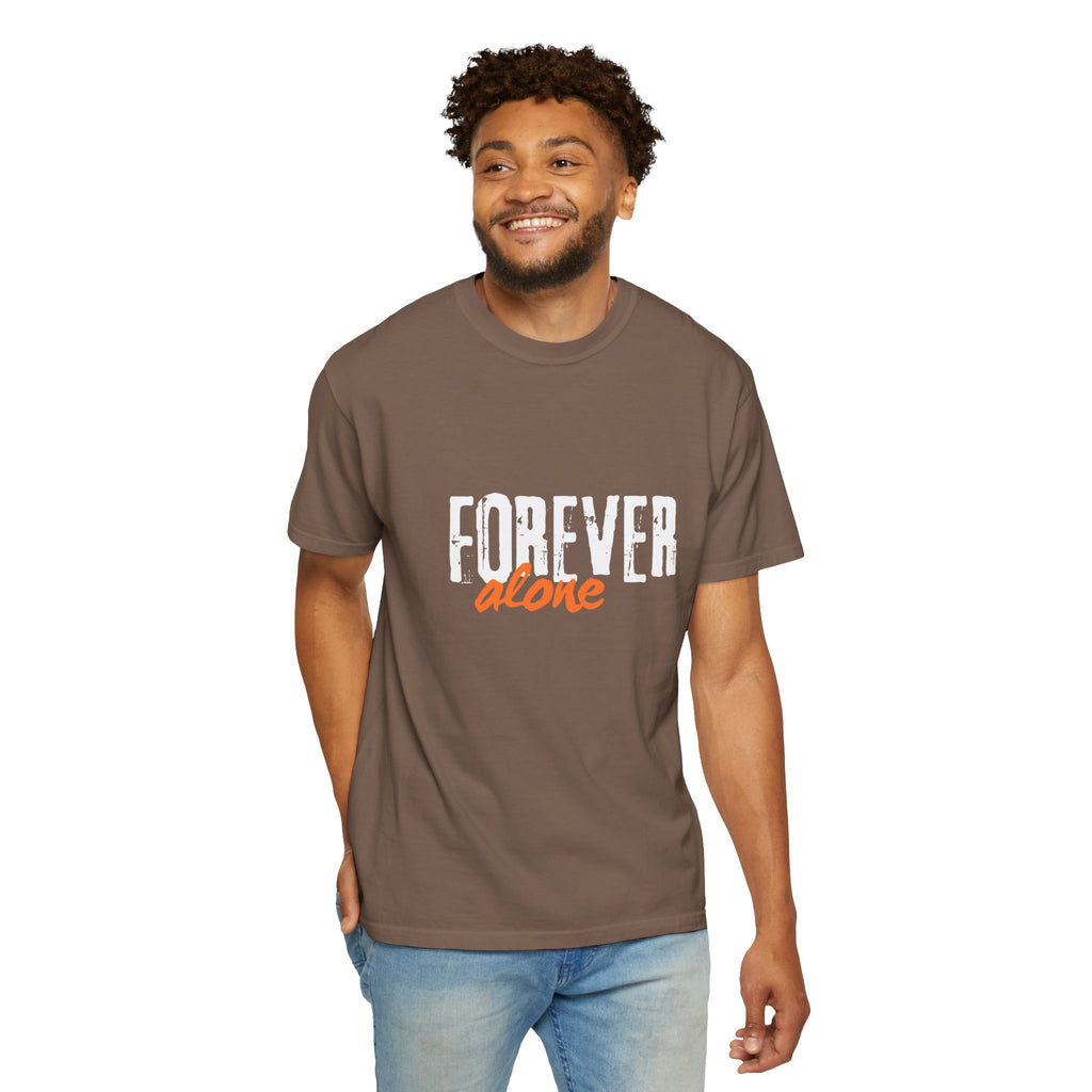 Forever Alone Cool Monkey Graphic Tee - Male