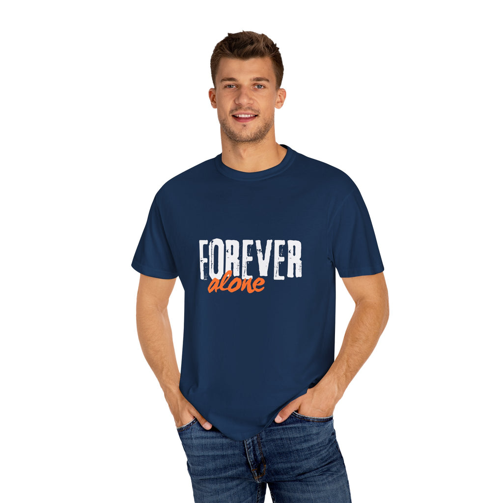 Forever Alone Cool Monkey Graphic Tee - Male