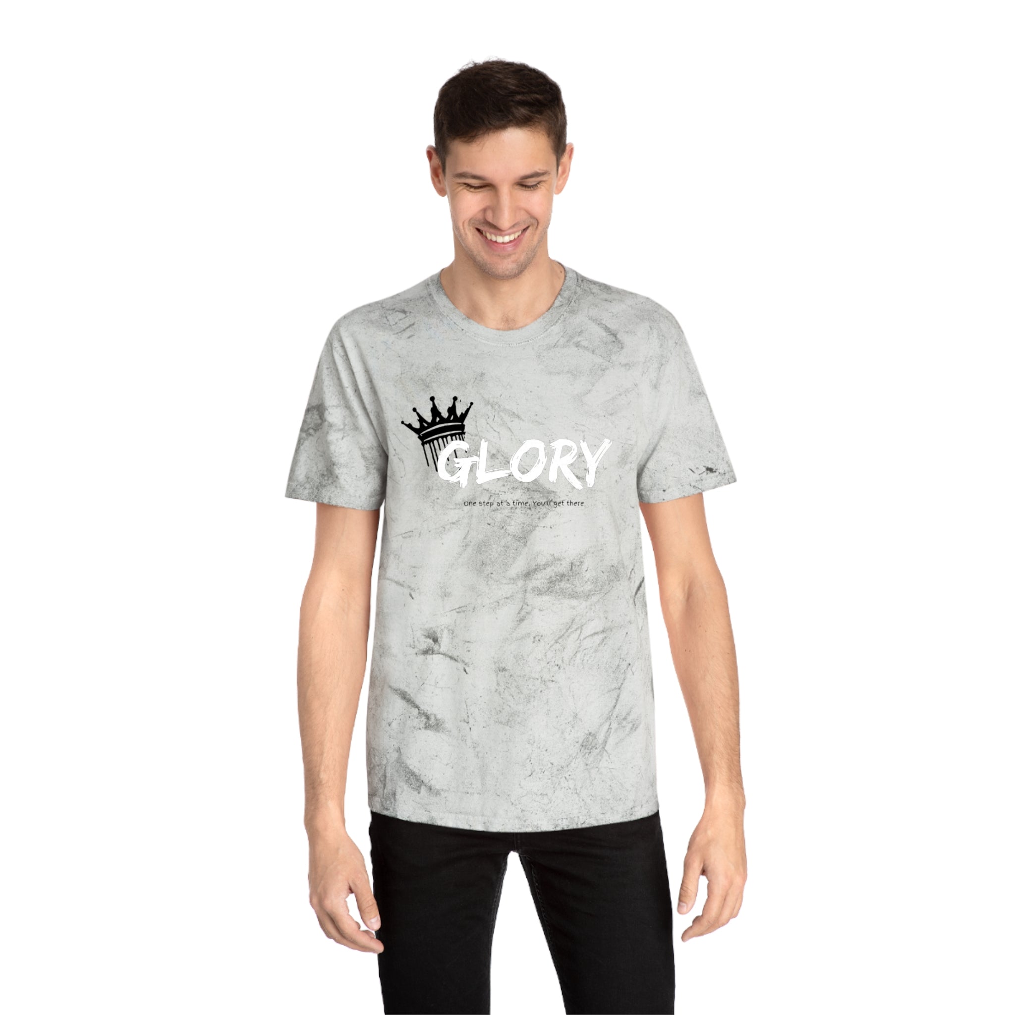 GLORY Tie-Dye T-Shirt Color Blast Streetwear - Male