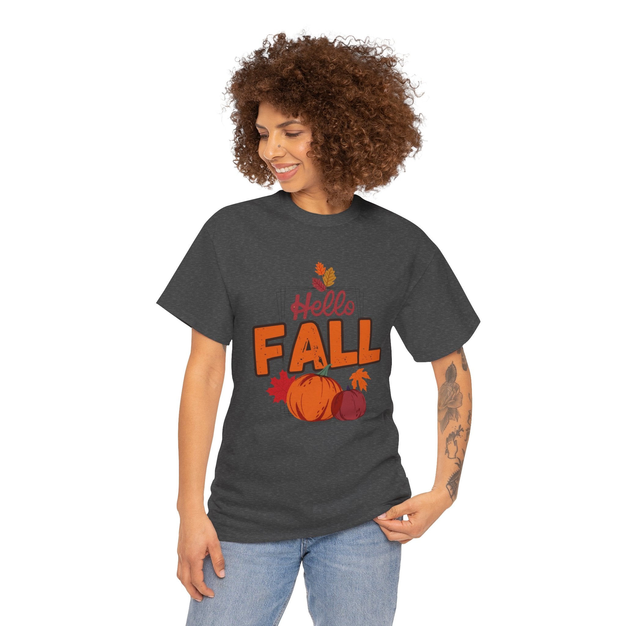 Hello Fall Pumpkin Women's Tee