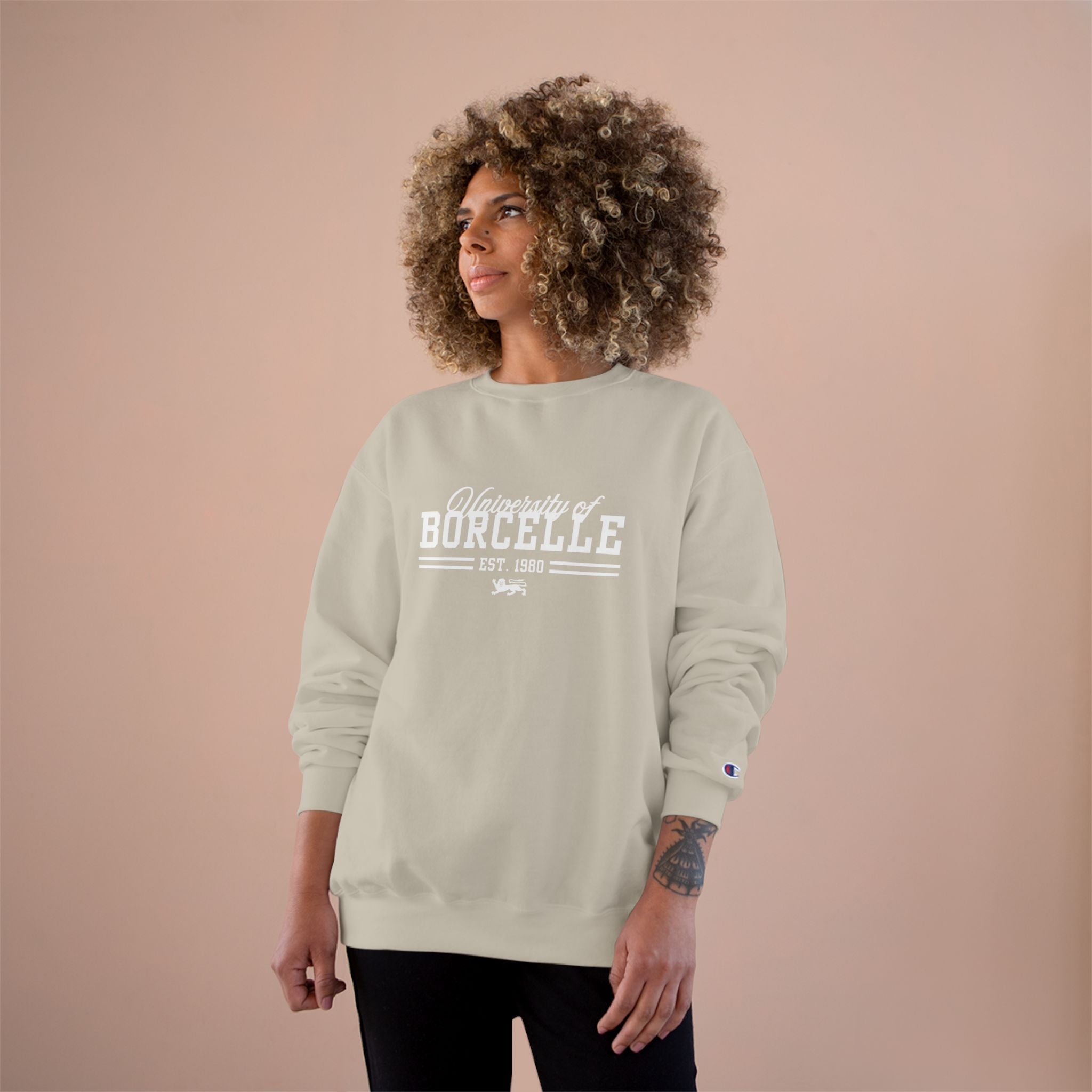 University of Borcelle Champion Women's Sweatshirt