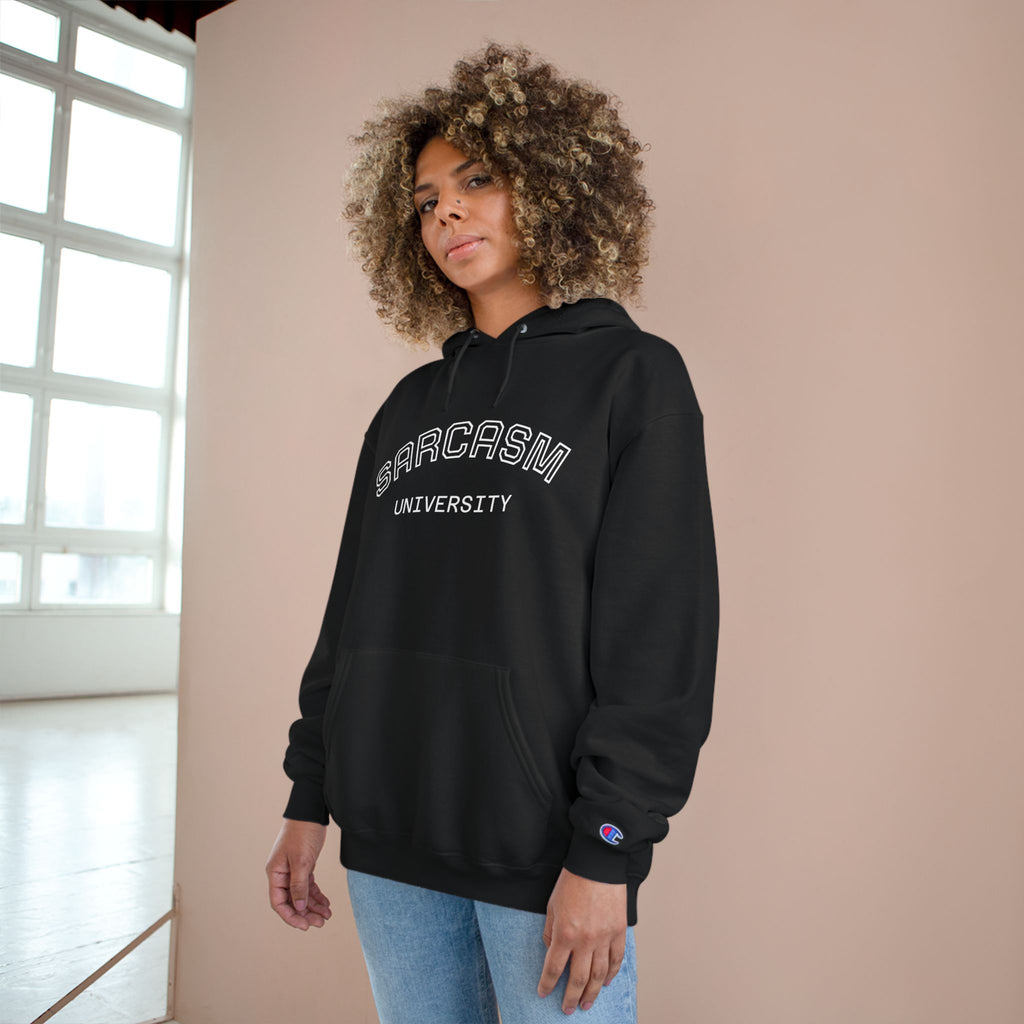 Sarcasm University Champion Women's Hoodie