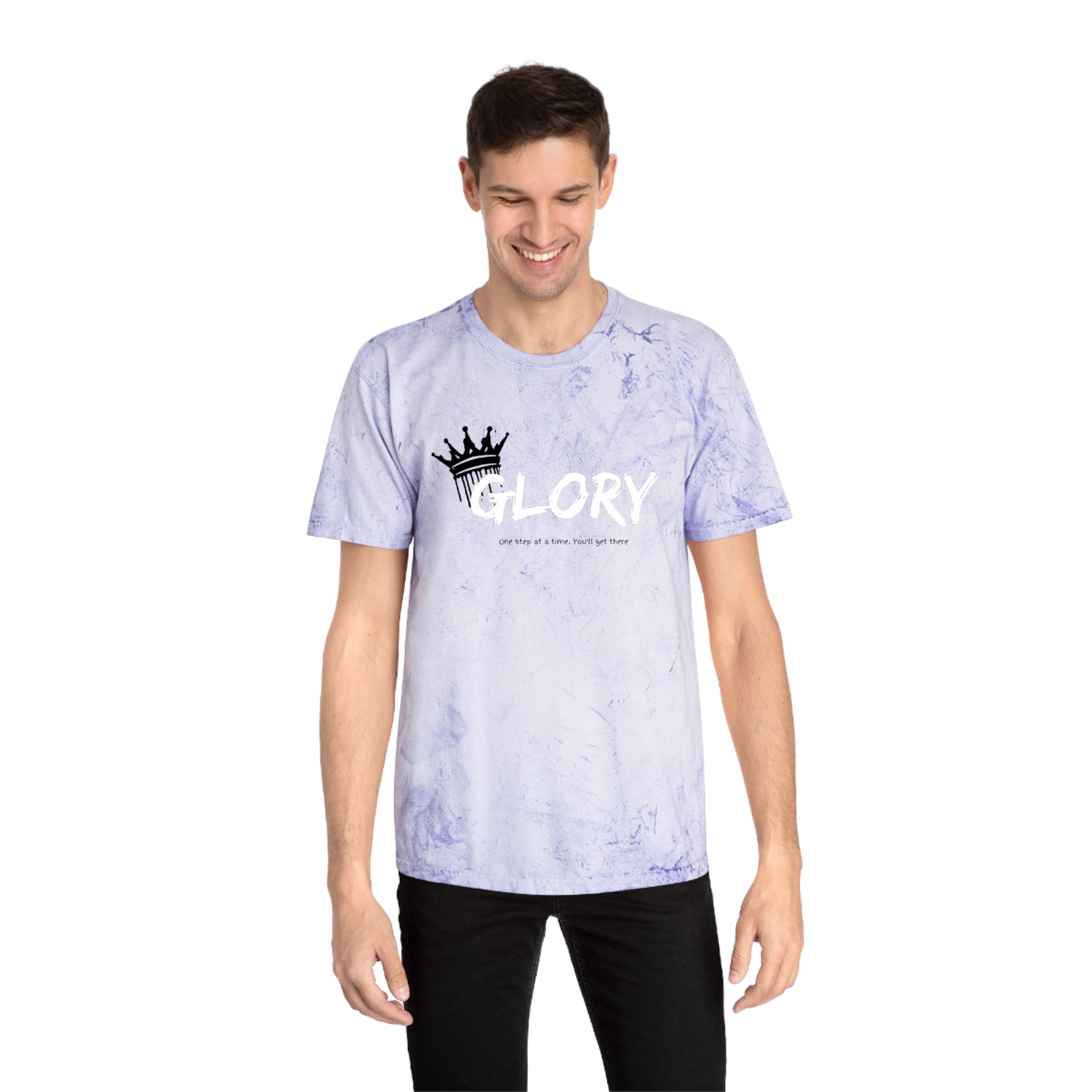 GLORY Tie-Dye T-Shirt Color Blast Streetwear - Male