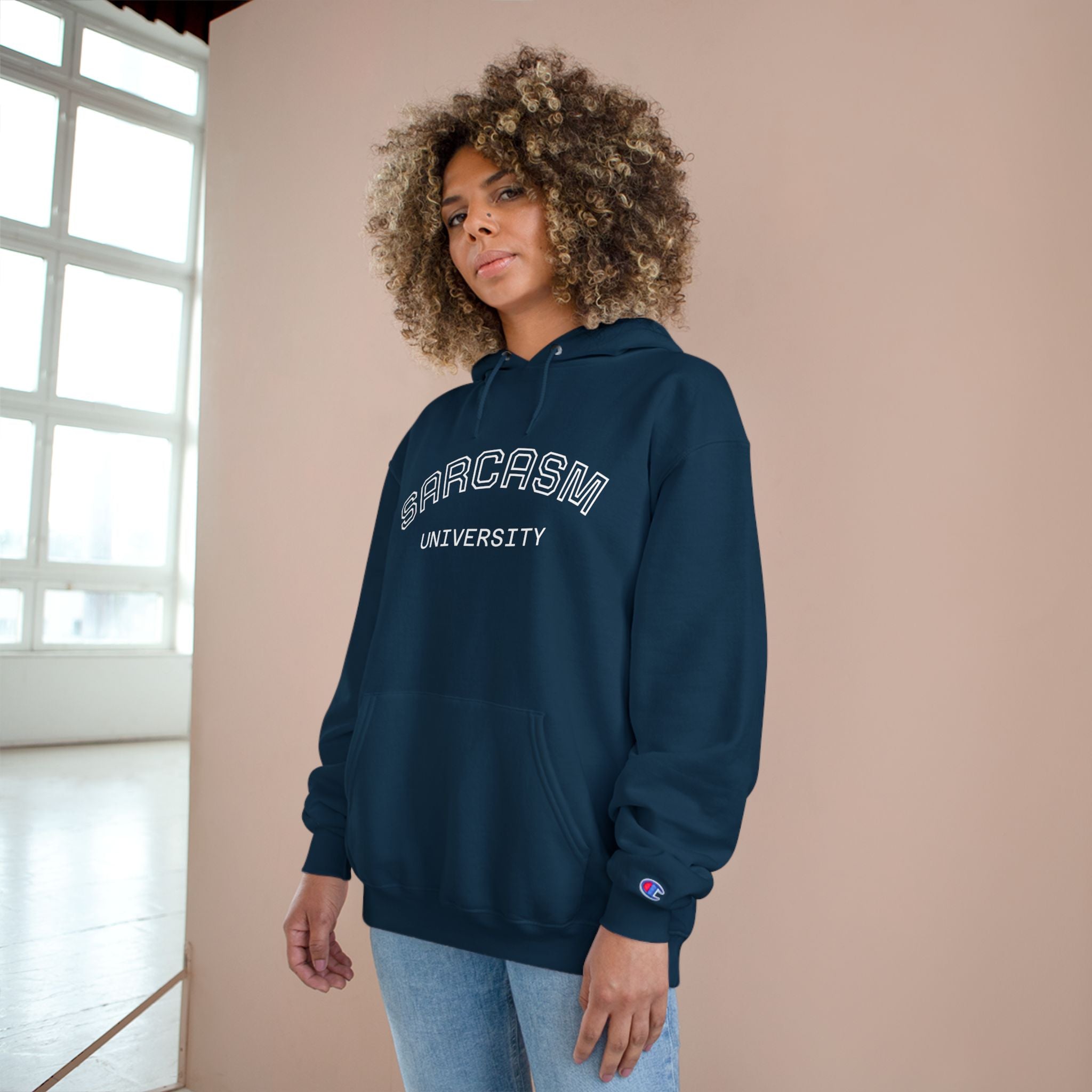 Sarcasm University Champion Women's Hoodie