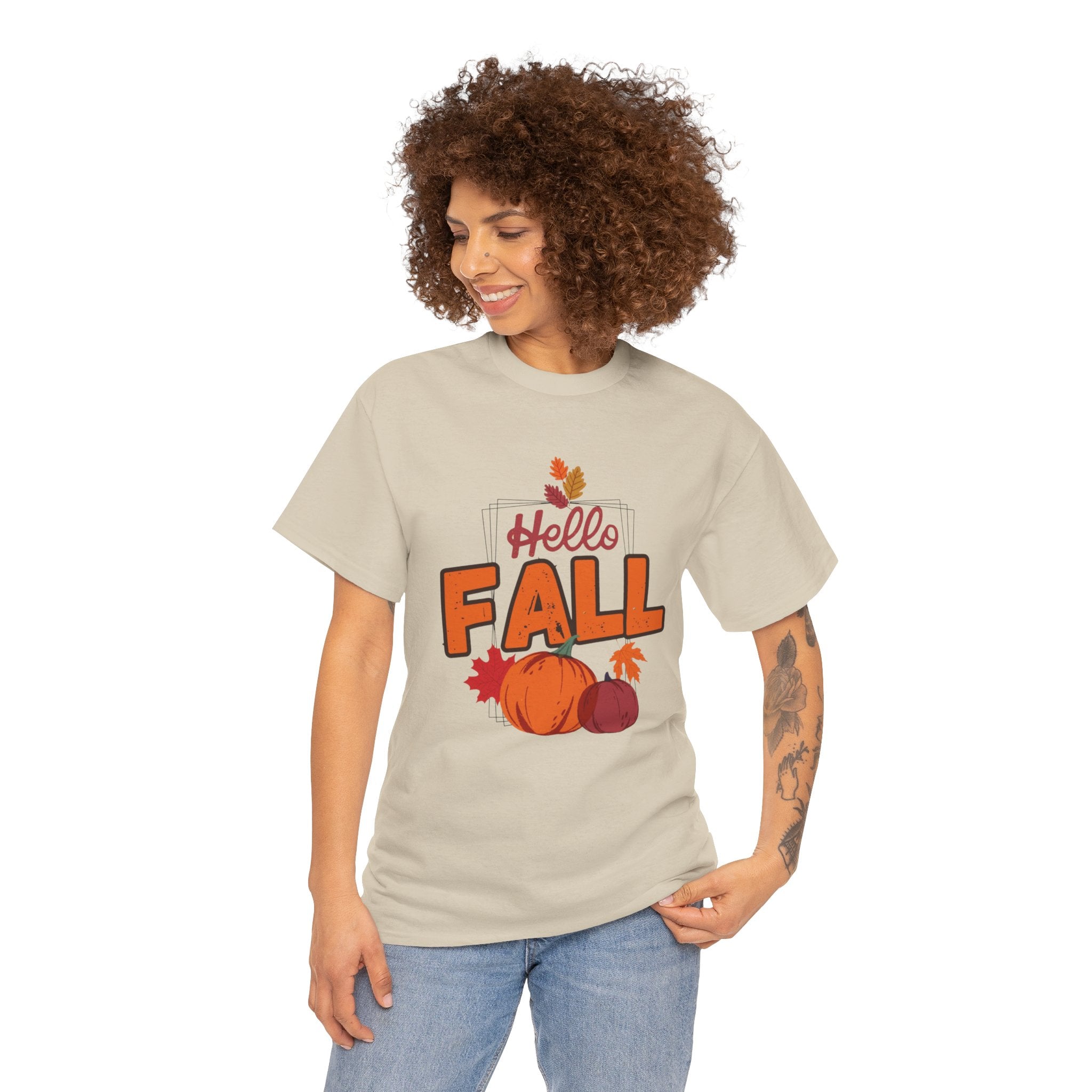 Hello Fall Pumpkin Women's Tee