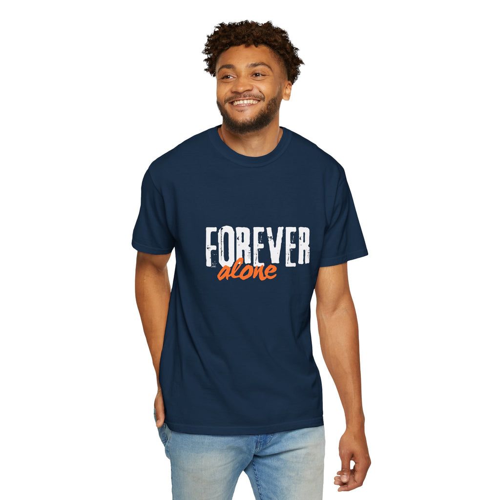 Forever Alone Cool Monkey Graphic Tee - Male