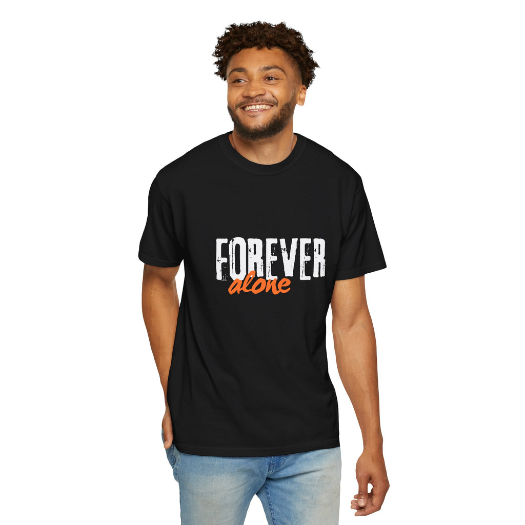 Forever Alone Cool Monkey Graphic Tee - Male