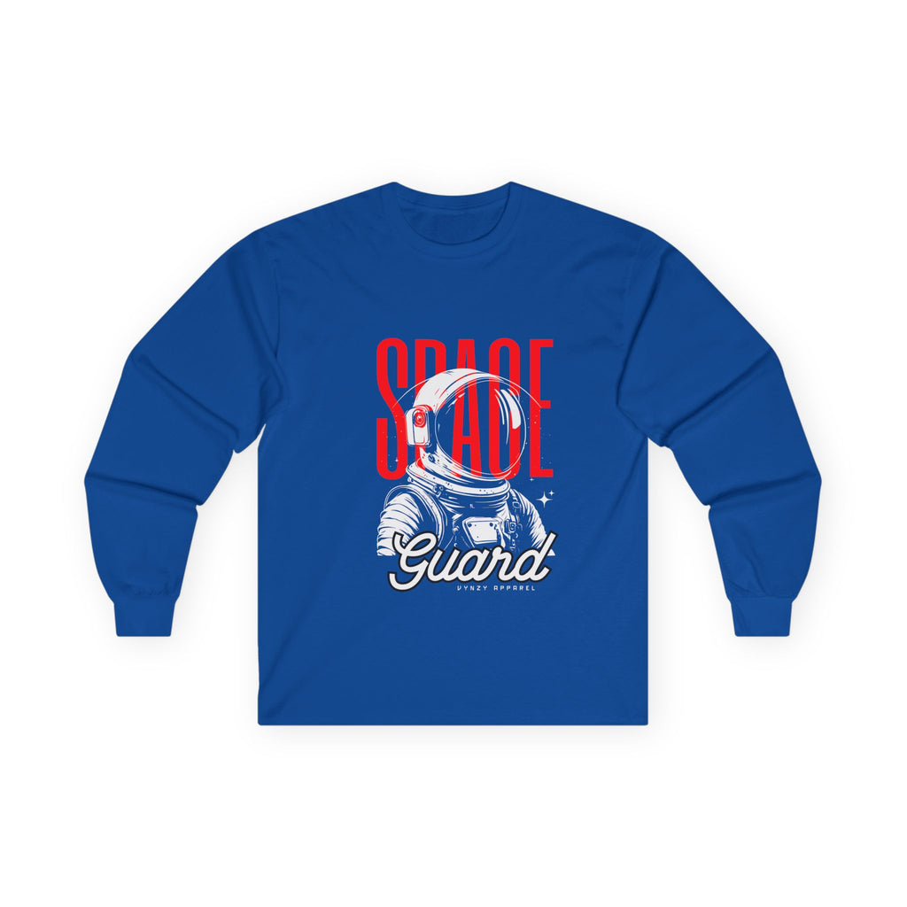 Space Guard Astronaut Long Sleeve T-Shirt - Male