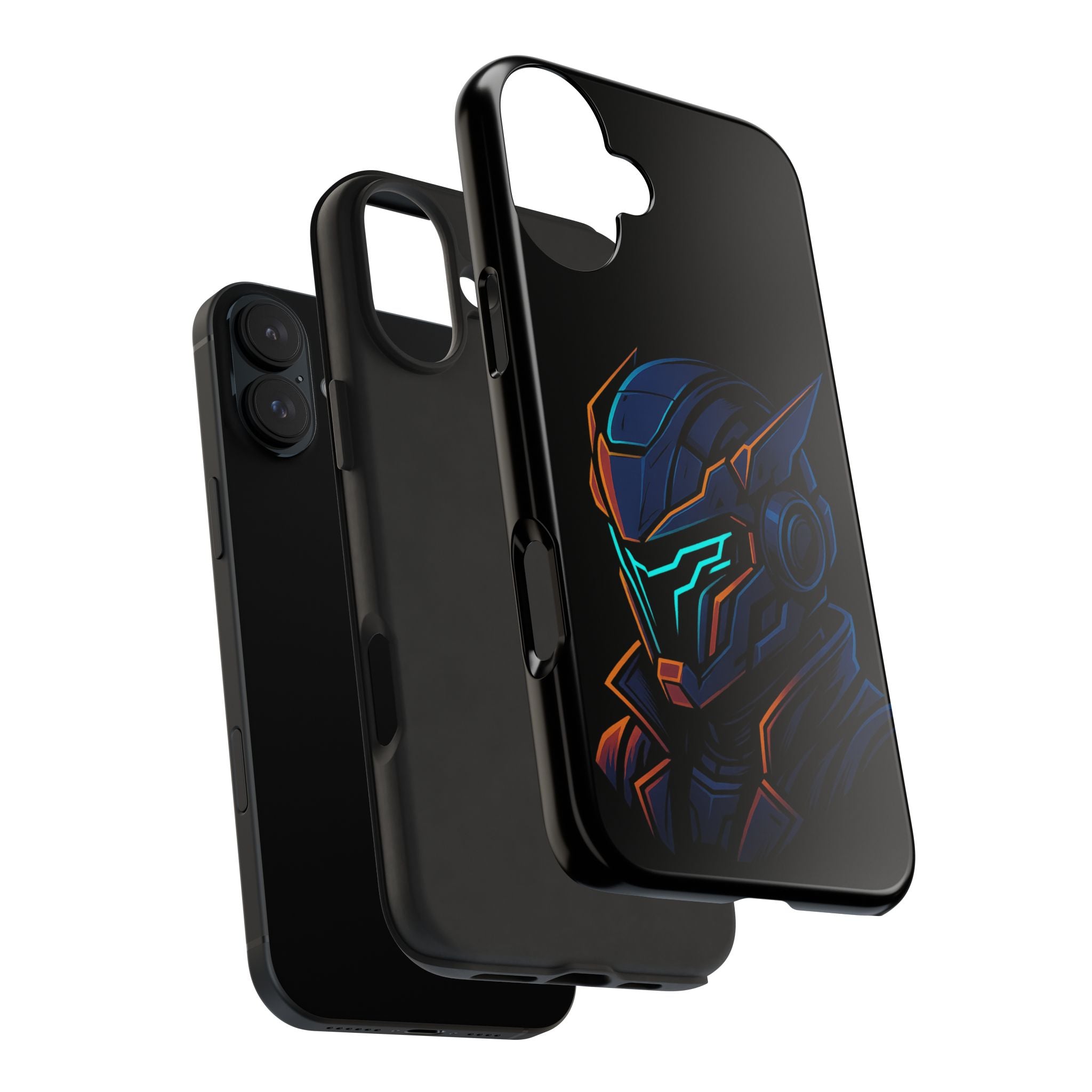 Cyberpunk Helmet Phone Case